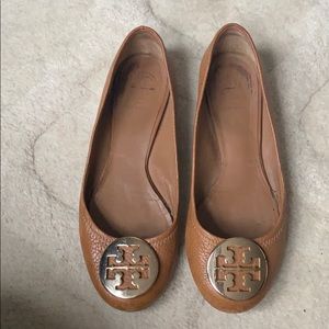 Tory Burch tan flats